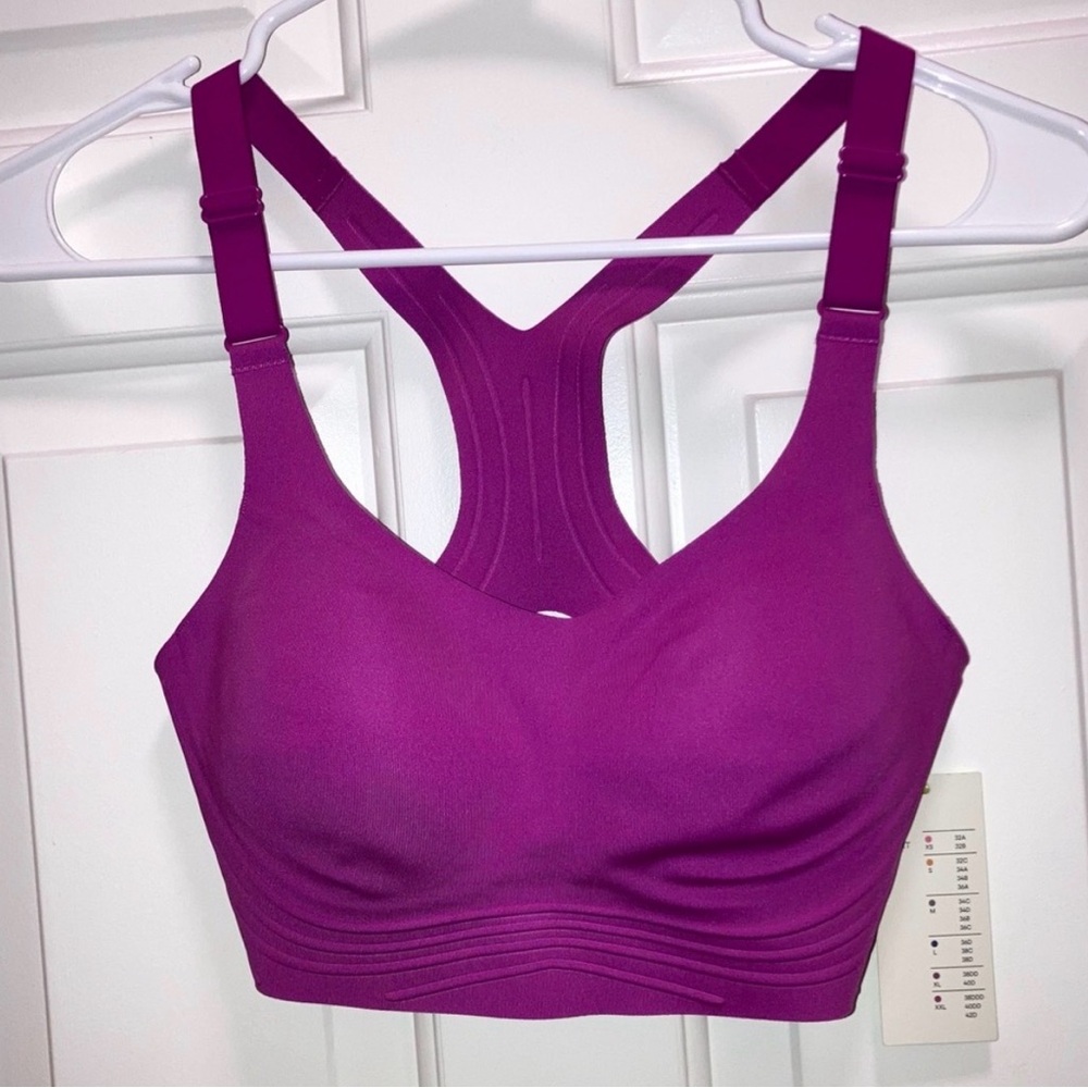 All in Motion Vibrant Pink Sports Bra - Picture 2 of 5